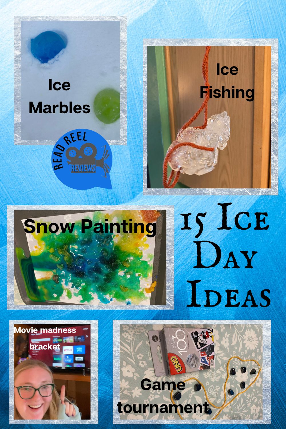 ways to keep kids under 10 busy inside during ice days